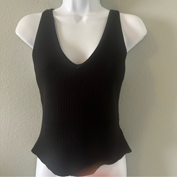 House of Harlow 1960 Womens Size  Large Chunky Rib Knit V Neck - Picture 1 of 5